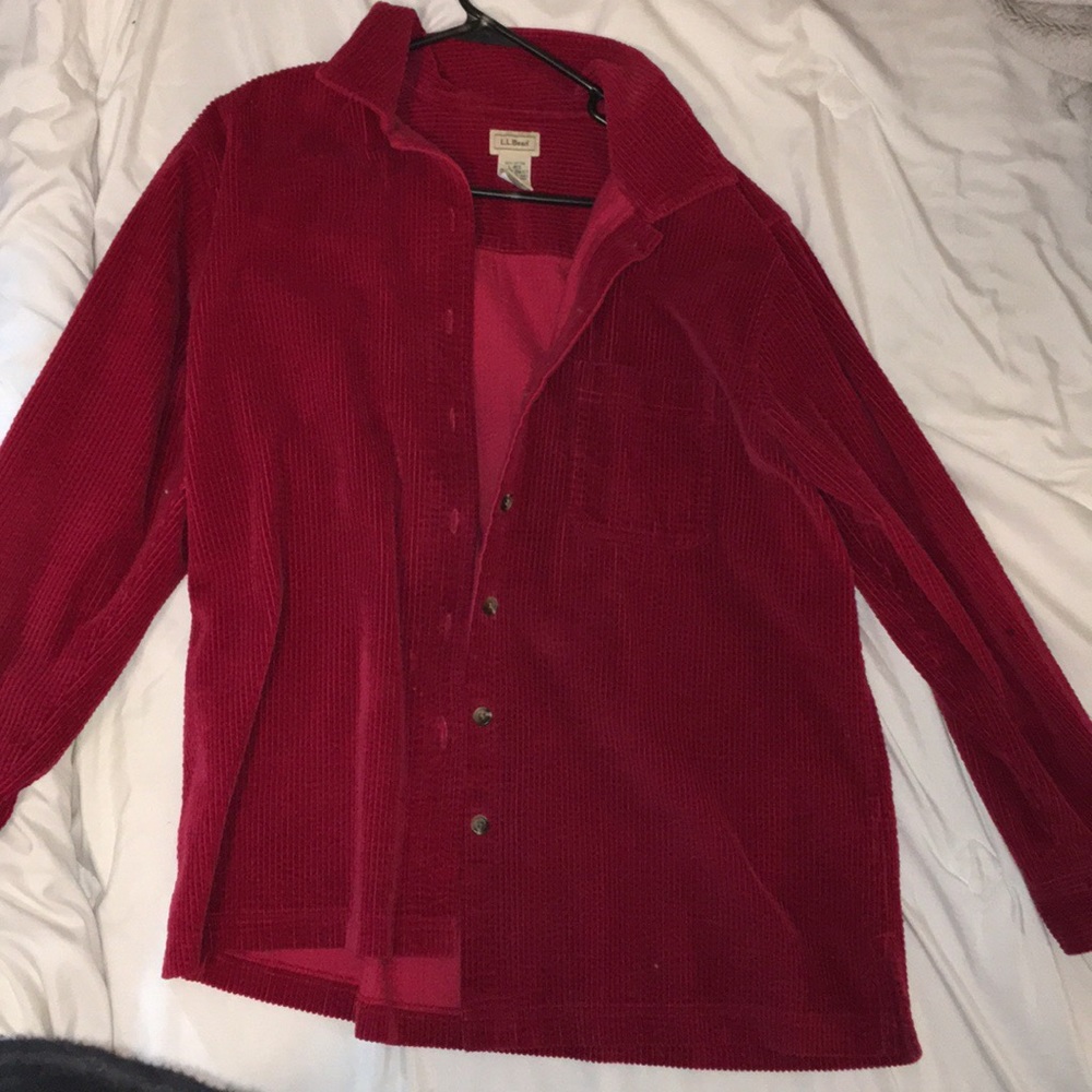 L.L bean Corduroy Big Shirt